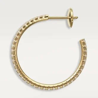 Brincos Etincelle De Cartier – Ouro amarelo, diamantes – Cartier