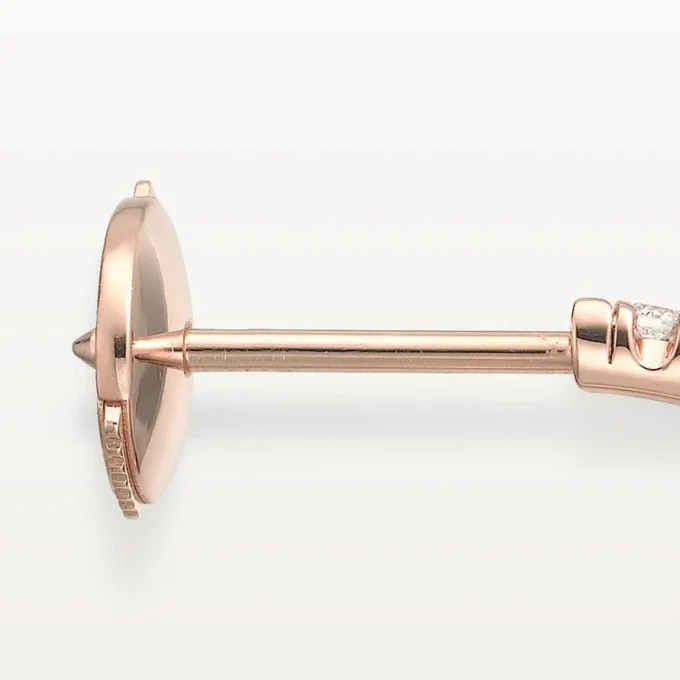 Brincos Etincelle De Cartier – Ouro rosa, diamantes – Cartier