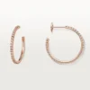 Brincos Etincelle De Cartier – Ouro rosa, diamantes – Cartier