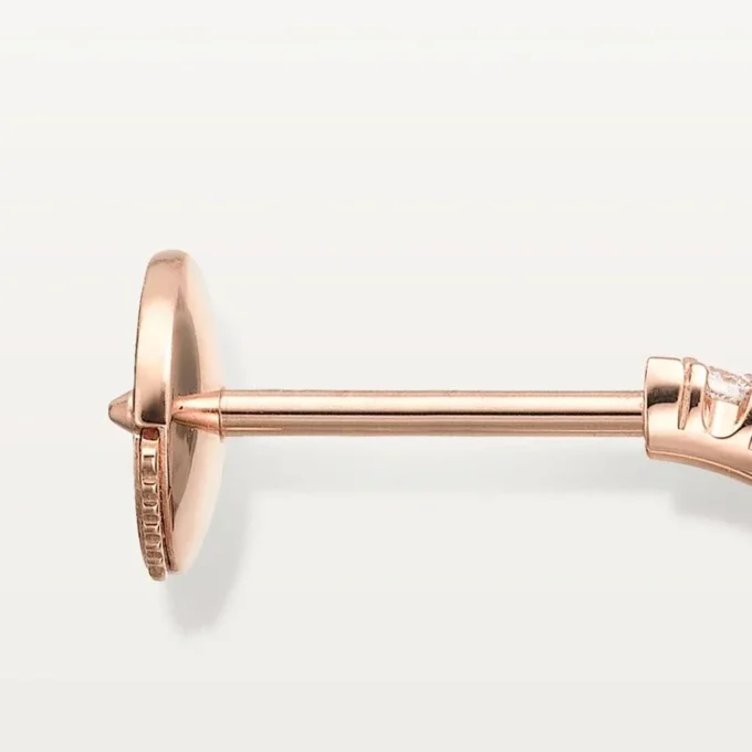 Brincos Etincelle De Cartier – Ouro rosa, diamantes – Cartier