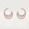 Brincos Etincelle De Cartier – Ouro rosa, diamantes – Cartier