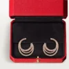 Brincos Etincelle De Cartier – Ouro rosa, diamantes – Cartier