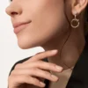 Brincos Juste Un Clou, Duplos, Diamantes