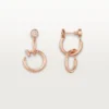 Brincos Juste Un Clou, Duplos, Diamantes