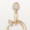 Brincos Juste Un Clou, Duplos, Diamantes