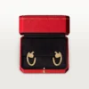 Brincos Juste Un Clou – Ouro amarelo, diamantes – Cartier