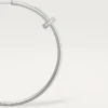 Brincos Juste Un Clou – Ouro Branco, Diamantes – Cartier