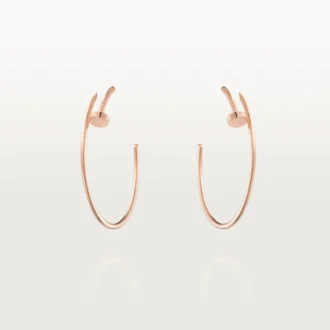 Brincos Juste Un Clou – Ouro Rosa – Cartier