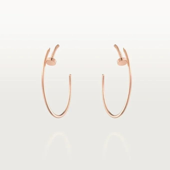 Brincos Juste Un Clou – Ouro Rosa – Cartier