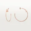 Brincos Juste Un Clou – Ouro Rosa – Cartier