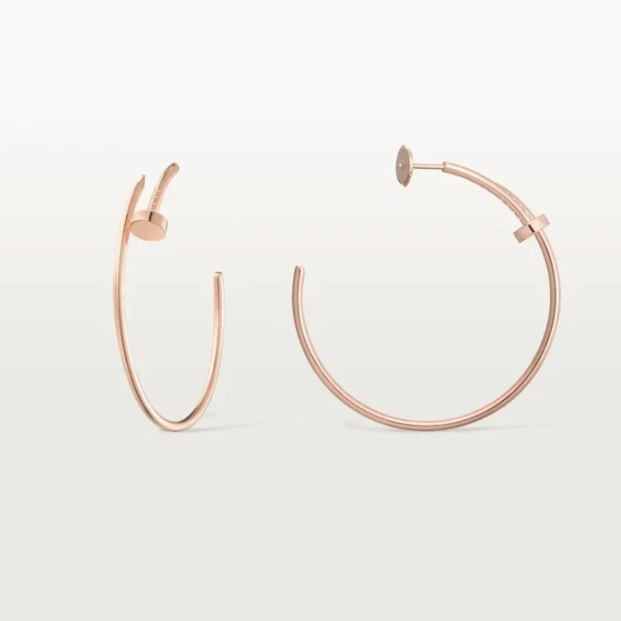 Brincos Juste Un Clou – Ouro Rosa – Cartier