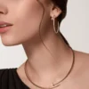 Brincos Juste Un Clou – Ouro rosa, diamantes – Cartier