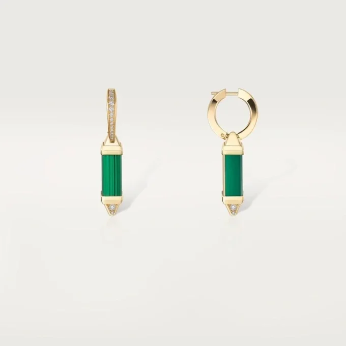 Brincos Les Berlingots De Cartier, Diamantes