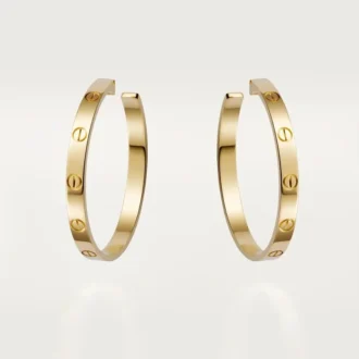 Brincos Love – Ouro Amarelo – Cartier