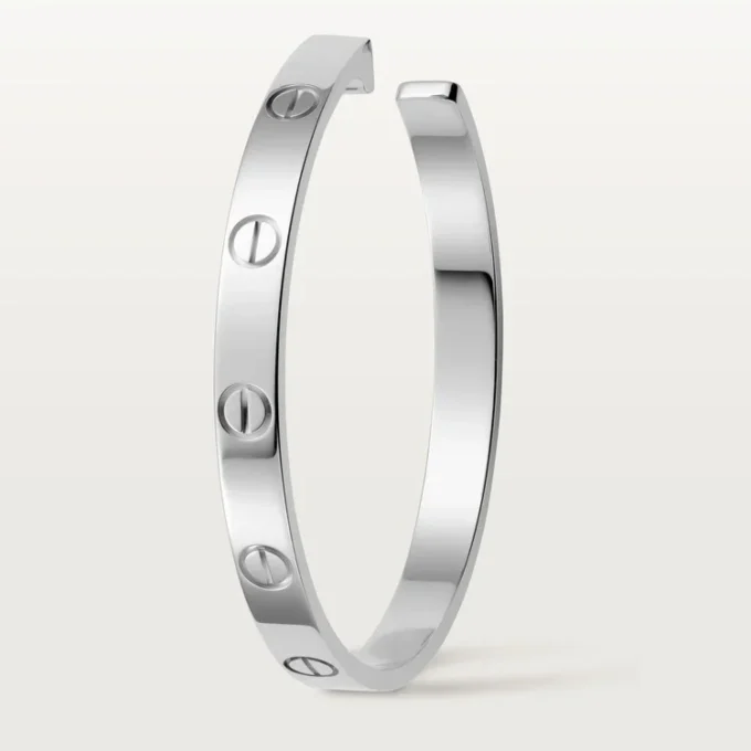 Brincos Love – Ouro Branco – Cartier