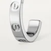 Brincos Love – Ouro Branco – Cartier