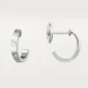 Brincos Love – Ouro Branco – Cartier
