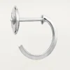 Brincos Love – Ouro Branco – Cartier