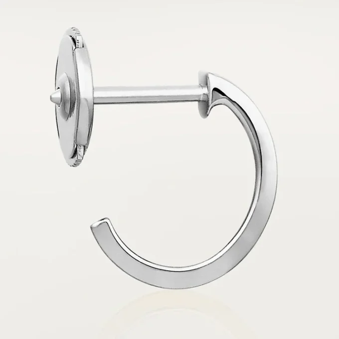 Brincos Love – Ouro Branco – Cartier