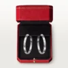 Brincos Love – Ouro Branco – Cartier