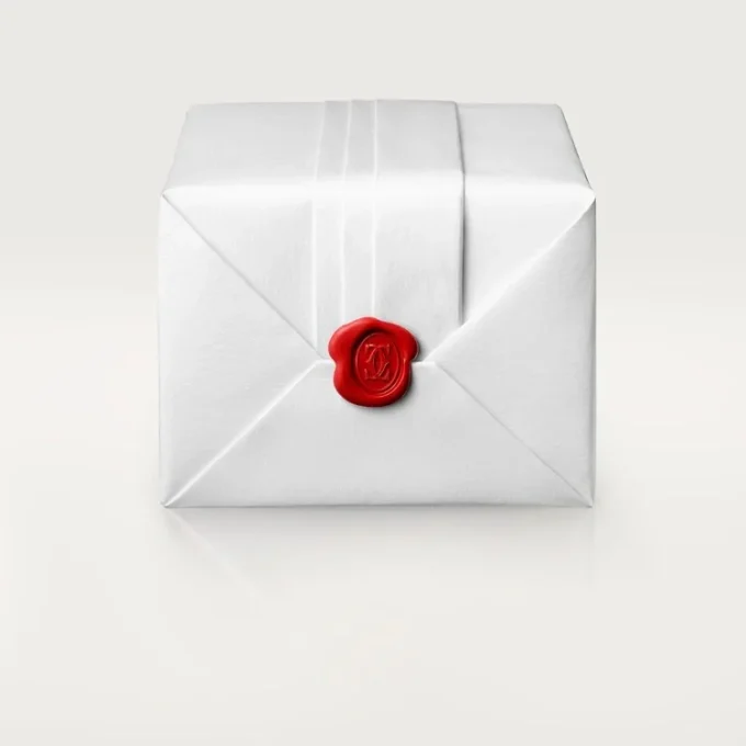Brincos Love – Ouro Branco – Cartier