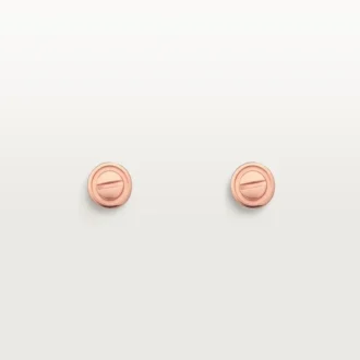 Brincos Love – Ouro rosa – Cartier