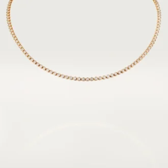 C De Cartier Essential Lines Colar, Diamantes em Corte Brilhante