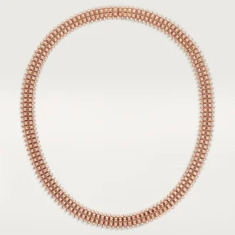 Colar Clash De Cartier, flexível, de duas fileiras