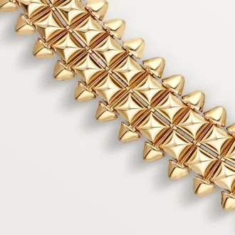 Colar Clash De Cartier, flexível, de duas fileiras