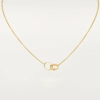 Colar com pendente e corrente Love em ouro amarelo | Cartier Us