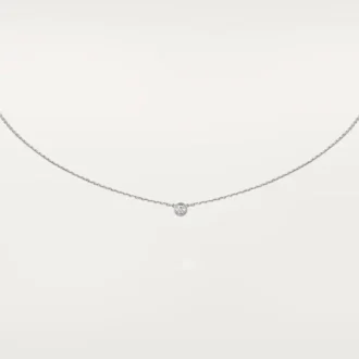 Colar Diamants Legers XS – Ouro Branco, Diamante – Cartier
