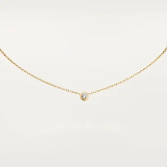 Colar Diamants Légers, LM – Ouro Amarelo, Diamante – Cartier