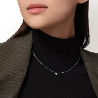 Colar Diamants Légers, Sm – Ouro Branco, Diamante – Cartier