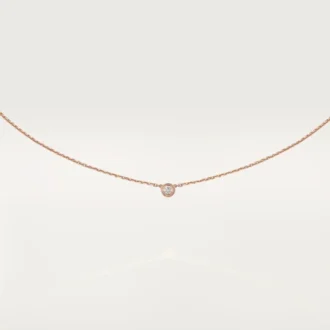 Colar Diamants Légers XS – Ouro rosa, diamante – Cartier