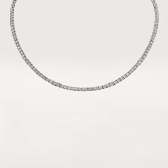 Colar Essential Lines – Ouro Branco, Diamantes – Cartier