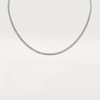 Colar Essential Lines – Ouro Branco, Diamantes – Cartier