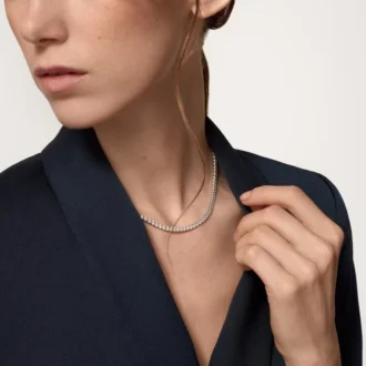 Colar Essential Lines – Ouro Branco, Diamantes – Cartier