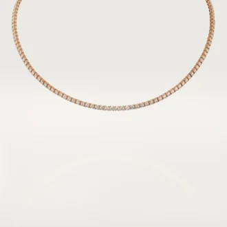 Colar Essential Lines – Ouro rosa, diamantes – Cartier