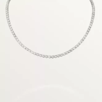 Colar Essential Lines – Platina, Diamantes – Cartier