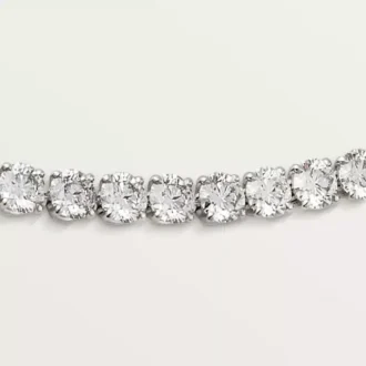 Colar Essential Lines – Platina, Diamantes – Cartier