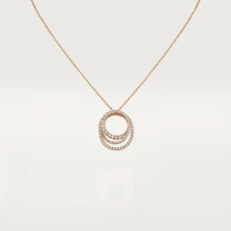 Colar Etincelle De Cartier – Ouro rosa, diamantes – Cartier
