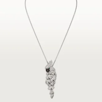 Colar Faune Et Flore De Cartier, pavé