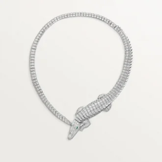 Colar Faune Et Flore De Cartier, pavé