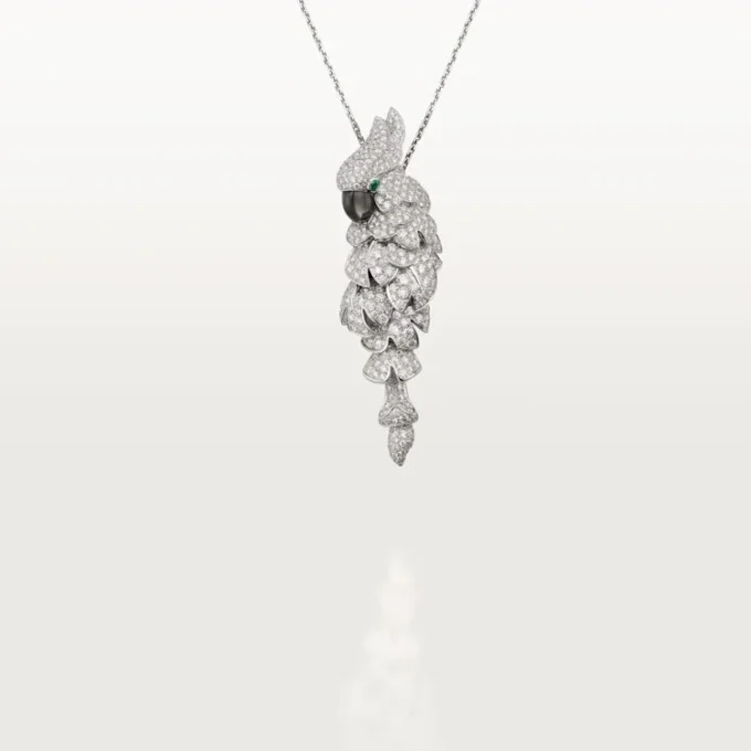 Colar Faune Et Flore De Cartier, pavé