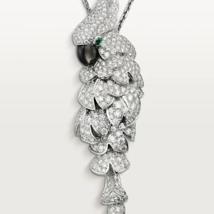 Colar Faune Et Flore De Cartier, pavé