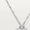 Colar Faune Et Flore De Cartier, pingentes de esmeralda, pavé