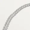 Colar Geometrie & Contrastes, crisoprase, pavé Colar Geometrie & Contrastes, crisoprase, pavé