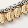 Colar Grain De Café, Diamantes