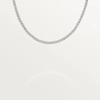 Colar Lignes Essentielles, diamantes de corte brilhante