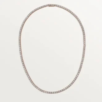Colar Lignes Essentielles, diamantes de corte brilhante
